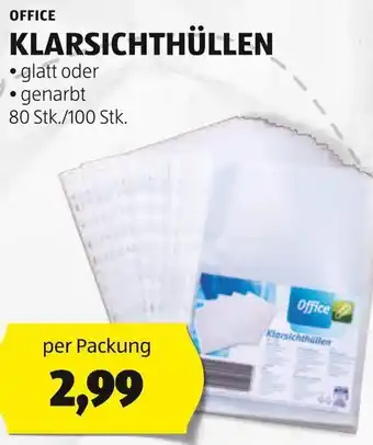 Hofer OFFICE KLARSICHTHÜLLEN Angebot