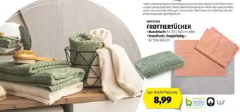 Hofer NOVITESSE FROTTIERTÜCHER • Duschtuch: Gr. 70 x 140 cm oder • Handtuch, Doppelpkg.: Gr. 50 x 100 cm Angebot