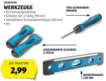 WORKZONE WERKZEUGE per Stück/Set