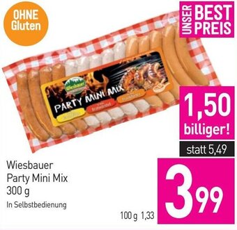 Sutterlüty Wiesbauer Party Mini Mix 300 g Angebot