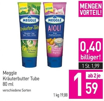 Sutterlüty Meggle Kräuterbutter Tube 80 ml Angebot