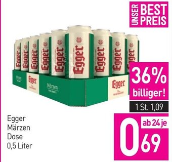 Sutterlüty Egger Märzen Dose 0,5 Liter Angebot