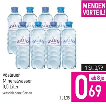 Sutterlüty Vöslauer Mineralwasser 0,5 Liter Angebot