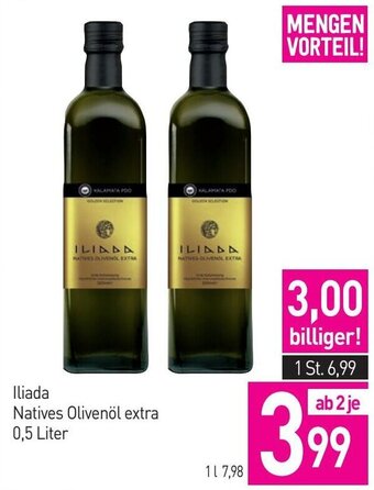 Sutterlüty Iliada Natives Olivenöl extra 0,5 Liter Angebot