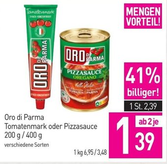 Sutterlüty Oro di Parma Tomatenmark oder Pizzasauce 200 g/400 g Angebot