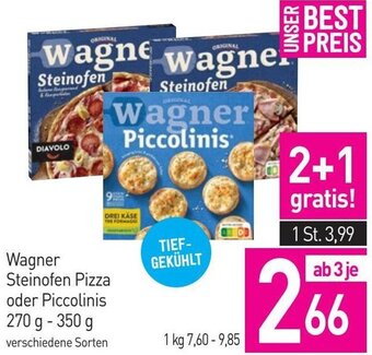 Sutterlüty Wagner Steinofen Pizza oder Piccolinis 270 g-350 g Angebot