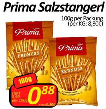 Wurstico Prima Salzstangerl 100g per Packung Angebot