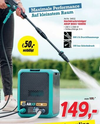 Zgonc Hochdruckreiniger arxp box4 180dss Angebot