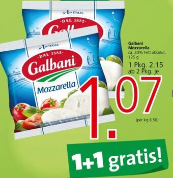 Spar Mozzarella Angebot