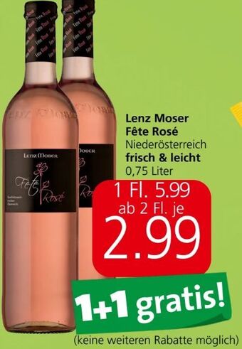 Spar Fête rosé Angebot