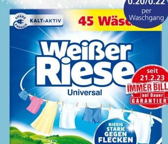 Spar Vollwaschmittel pulver Angebot