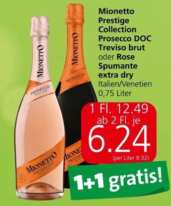 Eurospar Prestige collection prosecco Angebot