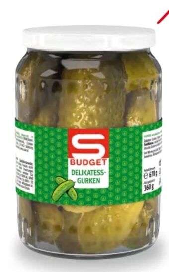 Spar Delikatess gurken Angebot