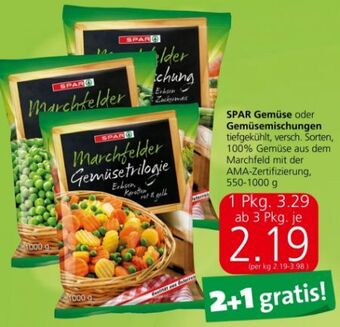 Spar Gemüse Angebot