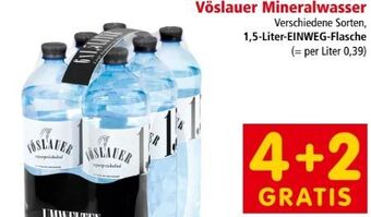 Interspar Mineralwasser Angebot