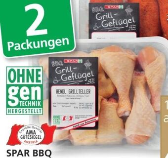 SPAR Gourmet Bbq hendl-grillteller Angebot
