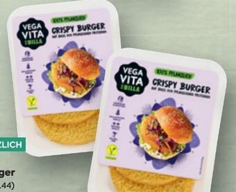 Billa Crispy burger Angebot