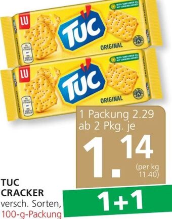SPAR Gourmet Tuc cracker original Angebot