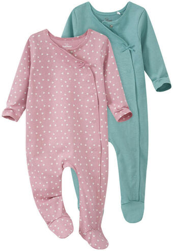 Ernsting's family 2 newborn schlafanzüge im set Angebot