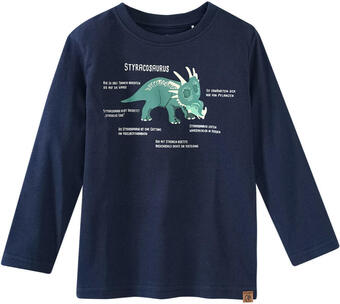 Ernsting's family Kinder langarmshirt mit styracosaurus-print Angebot