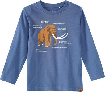 Ernsting's family Kinder langarmshirt mit mammut-print Angebot