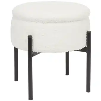Action Home accents teddyfell-hocker mit aufbewahrung Angebot
