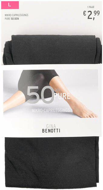 Ernsting's family Damen capri-leggings mit 50 den Angebot