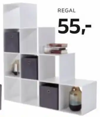 Möbelix REGAL, weiß, 10 offene Fächer, viel Stauraum, B/H/T: ca. 149/150/35cm Angebot