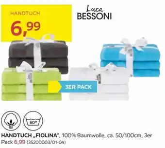 Möbelix HANDTUCH ,,FIOLINA", 100% Baumwolle, ca. 50/100cm, 3er Pack Angebot