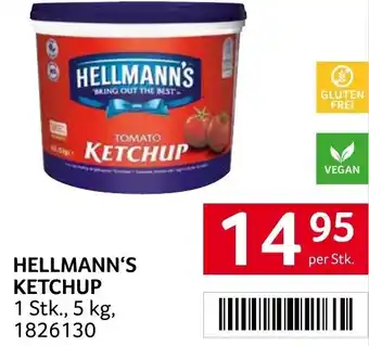 Transgourmet HELLMANN'S KETCHUP 1 Stk., 5 kg, 1826130 Angebot
