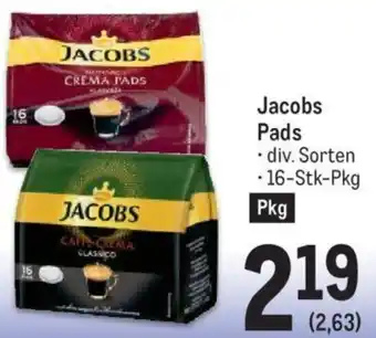 Metro Jacobs Pads . div. Sorten - 16-Stk-Pkg Angebot