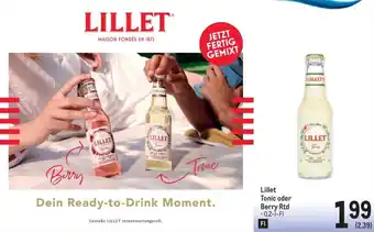 Metro Lillet Tonic oder Berry Rtd 0,2-l-Fl Angebot
