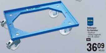 Metro Rollwagen für Behälter .61x41cm Angebot