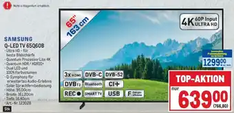 Metro SAMSUNG Q-LED TV 65060B Angebot