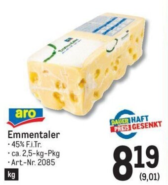 Metro Emmentaler Angebot
