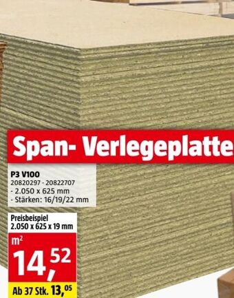 Bauhaus Spanplatte p3 v100 Angebot