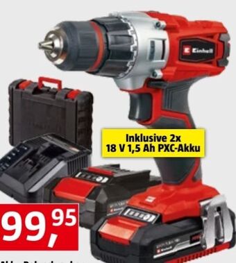 Bauhaus Akku-bohrschrauber te-cd 18-2 li kit Angebot
