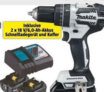 Bauhaus Akku-schlagbohrschrauber dhp484rgjw Angebot
