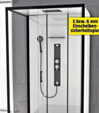 Bauhaus Designdusche indus Angebot