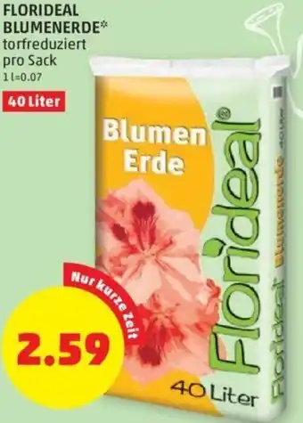 PENNY FLORIDEAL BLUMENERDE* torfreduziert pro Sack Angebot