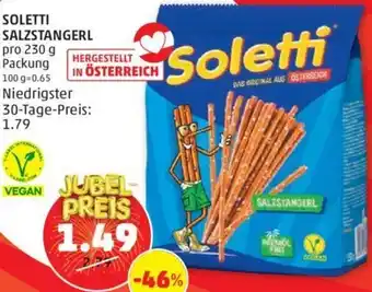 PENNY SOLETTI SALZSTANGERL pro 230 g Angebot