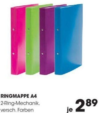 Libro RINGMAPPE A4 2-Ring-Mechanik, versch. Farben Angebot