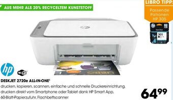 Libro hp DESKJET 2720e ALL-IN-ONE¹ Angebot