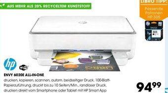 Libro hp ENVY 6020E ALL-IN-ONE Angebot