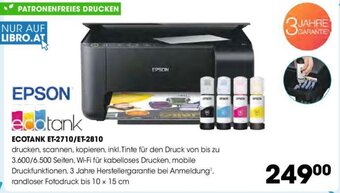 Libro EPSON ECOTANK ET-2710/ET-2810 Angebot