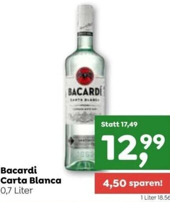 ADEG Bacardi Carta Blanca 0,7 Liter Angebot