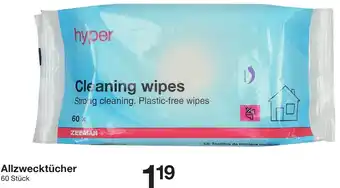 Zeeman Allzwecktücher 60 Stück Angebot