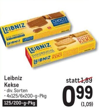 Metro Leibniz Kekse Angebot