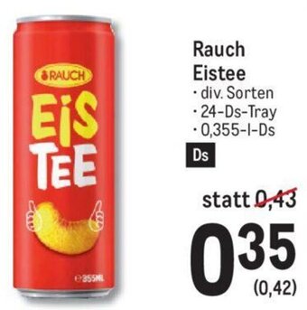 Metro Rauch Eistee Angebot