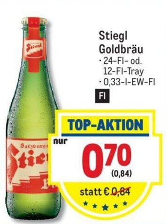 Metro Stiegl Goldbräu Angebot